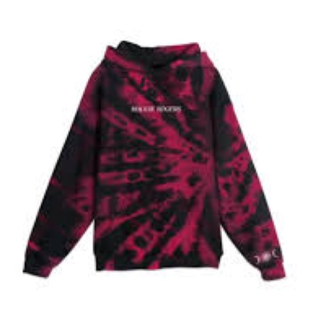 Maggie Rogers Heard It In A Past Life Embroidered Tie-Dye Hoodie